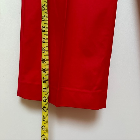 J. Crew | Essential Wide Leg Pant | Red | 4 - Picture 8 of 8
